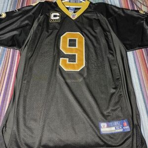 Drew Brees Official On Filed Jersey, EUC